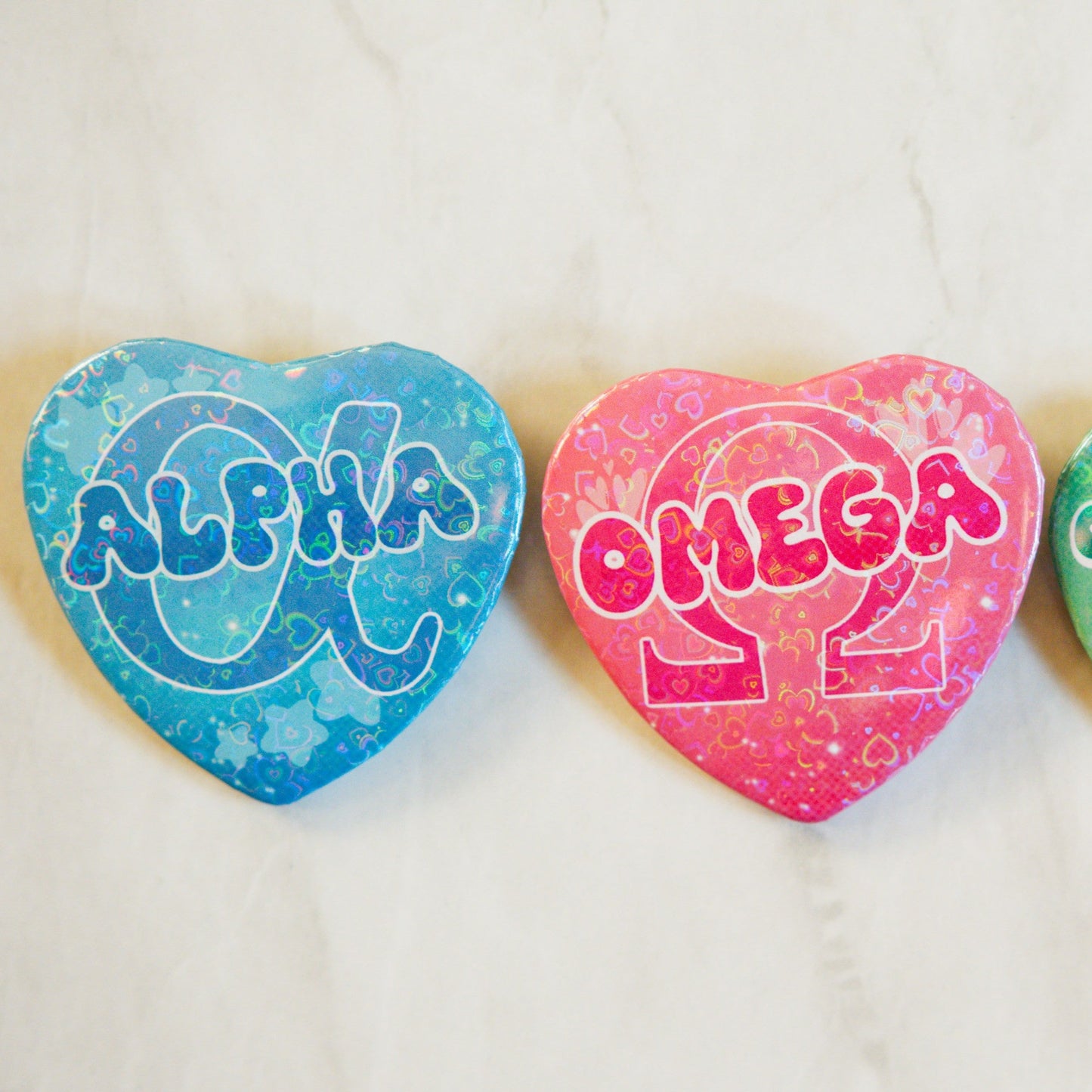 Heart Shaped Buttons